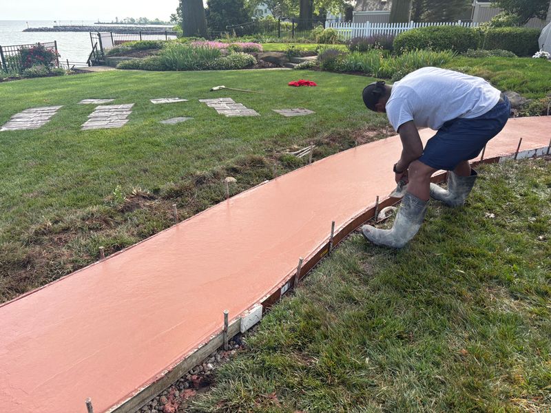 Sidewalk Installation