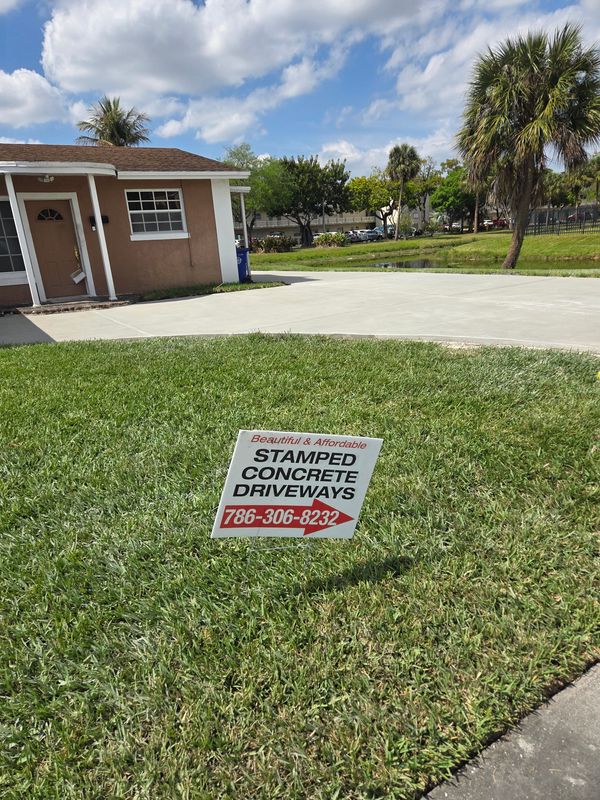 Plain Concrete Installation