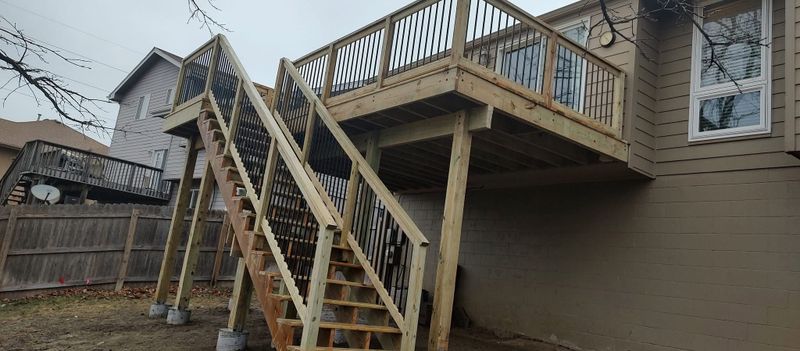Rotted Deck Torn Out and Rebuilt From the Ground Up