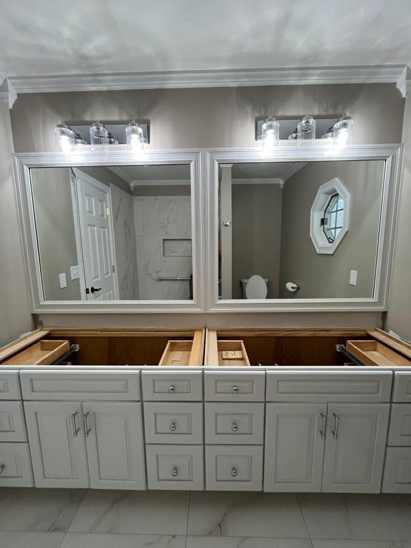 Tile installation
