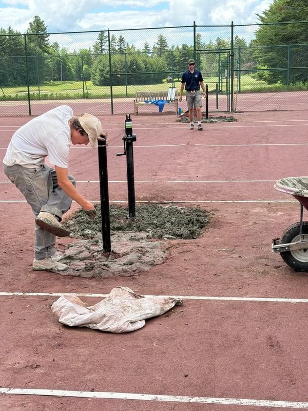 Damaged Court Repair