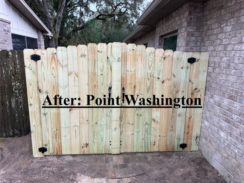 Fence installation