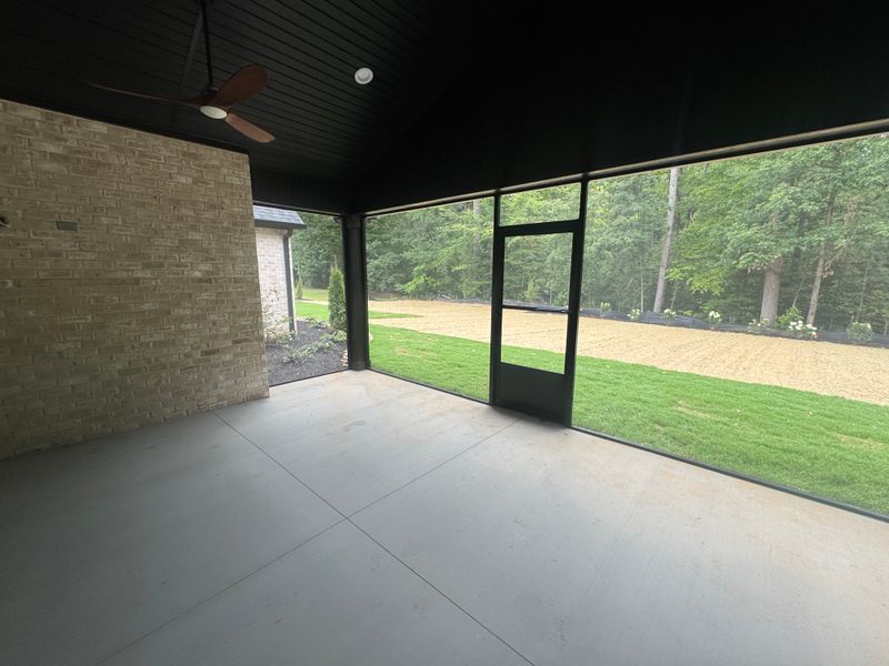 Open Bays screen porch enclosure with premium Pfifer screen