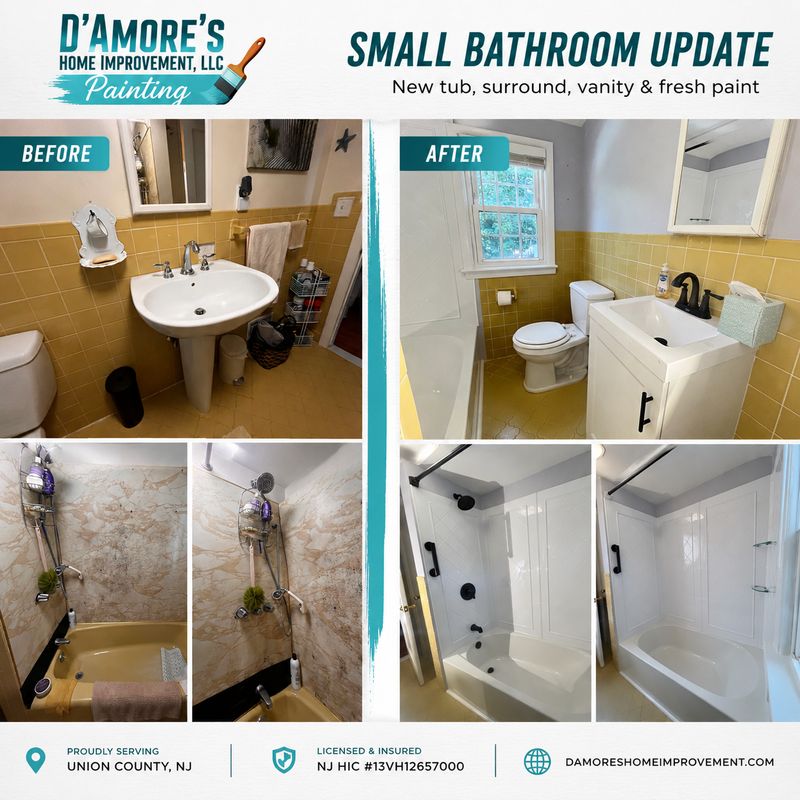 Bathroom Transformation by D'Amore's Home Improvement: Craftsmanship and Flexibility Unleashed