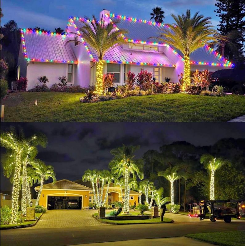 Christmas Light Installation
