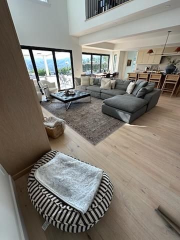 Hardwood Floor Install