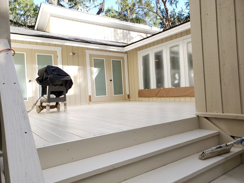Deck paint 