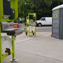 Handwash & Sanitizing Stations