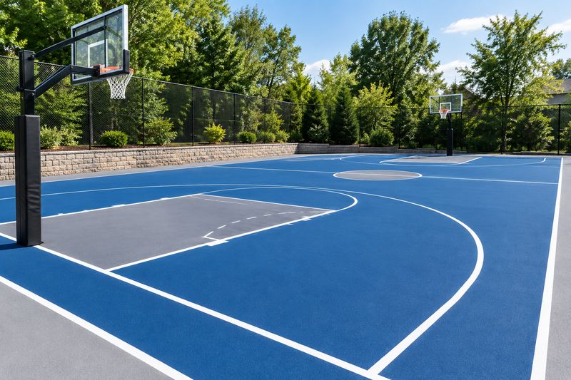 Basketball Court Resurfacing