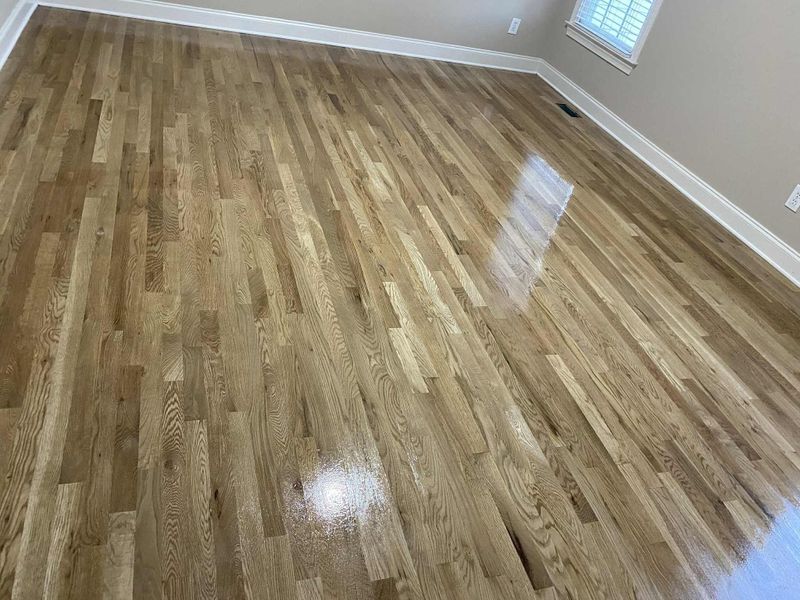 Solid hardwood installation