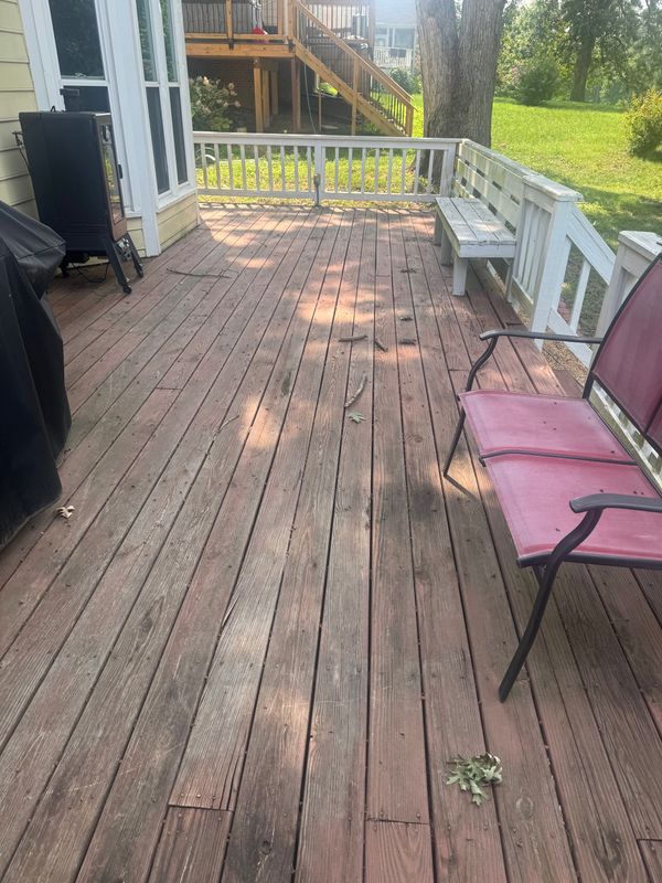 Deck and Patio Cleaning