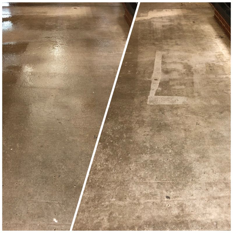 Eco-Safe Dumpster pad Cleaning