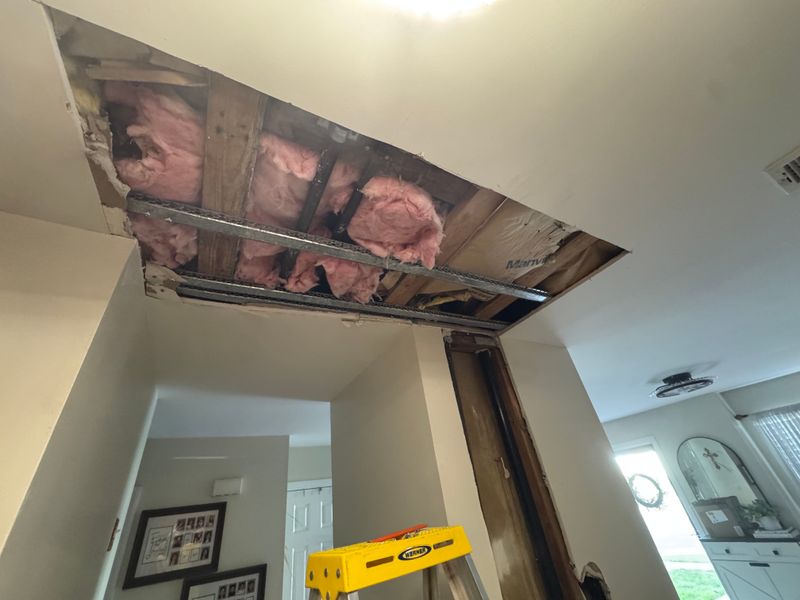 Drywall, spackling, and painting