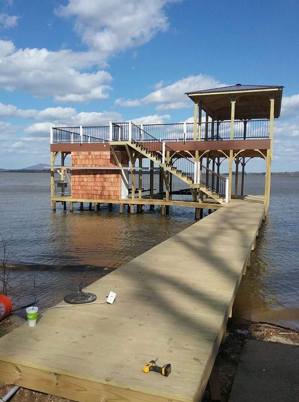 Custom Boathouse Construction