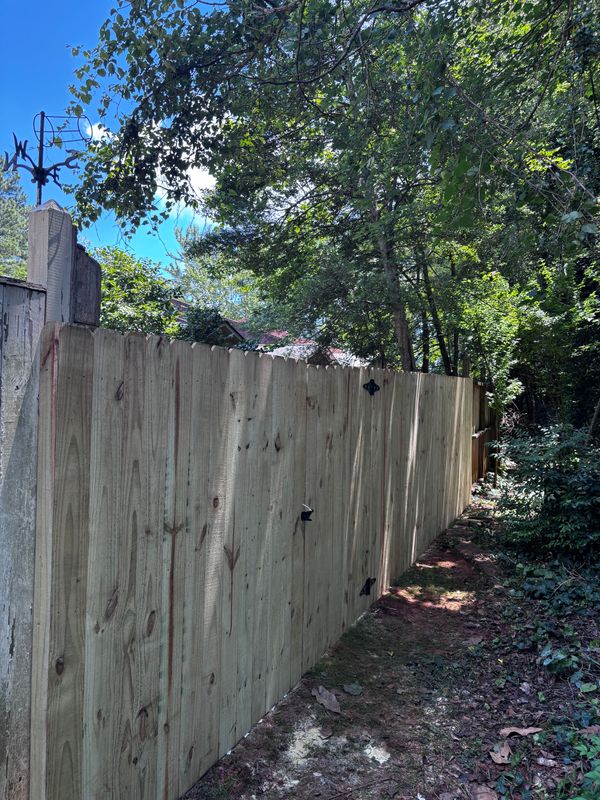 Wooden Fencing