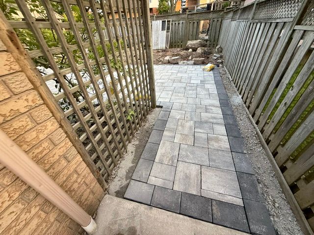 Backyard Interlock Patio & Landscape Renovation | Ancaster, ON by 905 Landscaping Inc