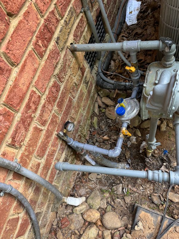 Gas lines 