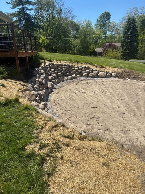 Retaining Wall Construction