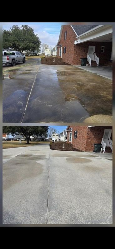 Driveway & Sidewalk Cleaning