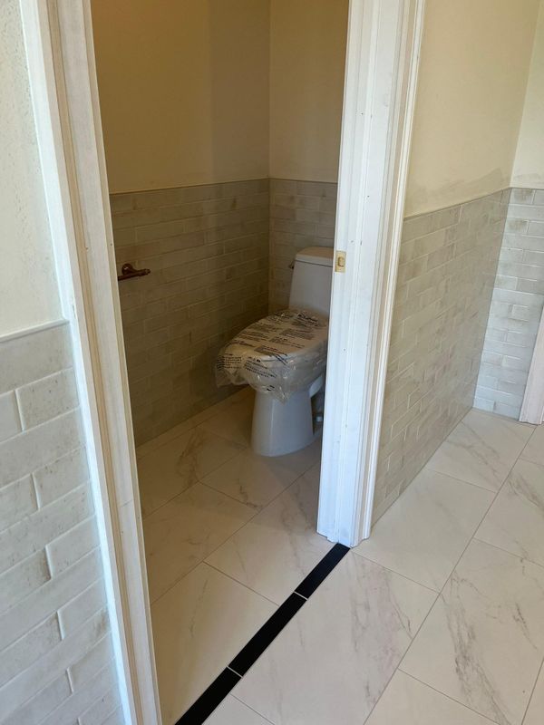 Tile installation
