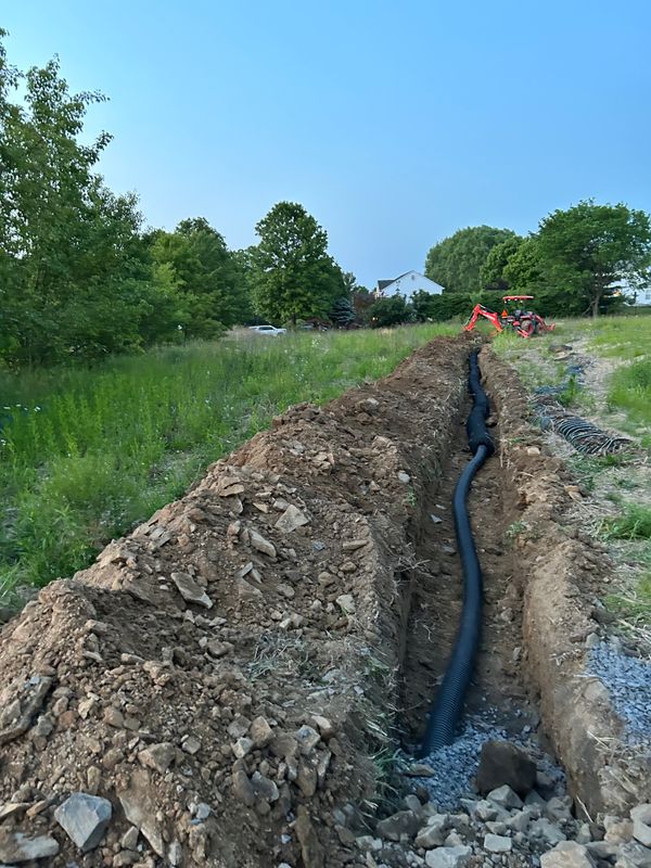 Outdoor French Drains