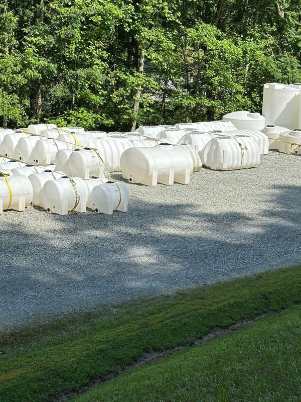 Sale of potable water tanks