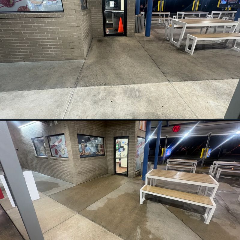 Driveway and Sidewalk Cleaning
