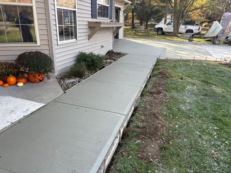Sidewalk Installation