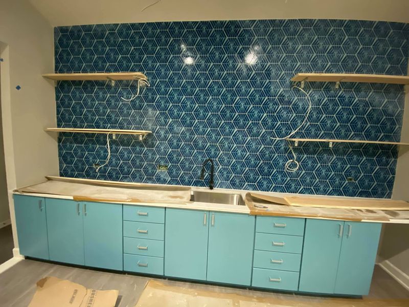 Kitchen Backsplash Installation
