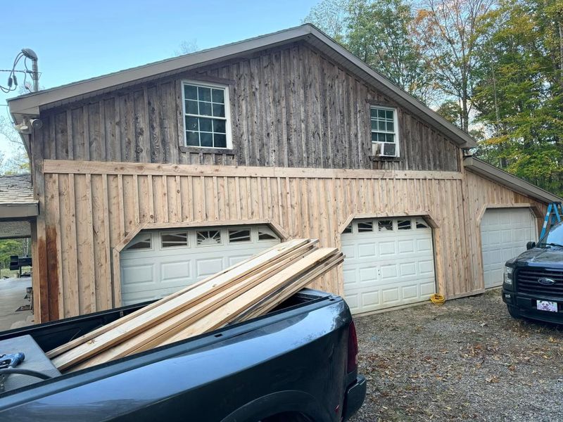 Log Home Exterior Restoration