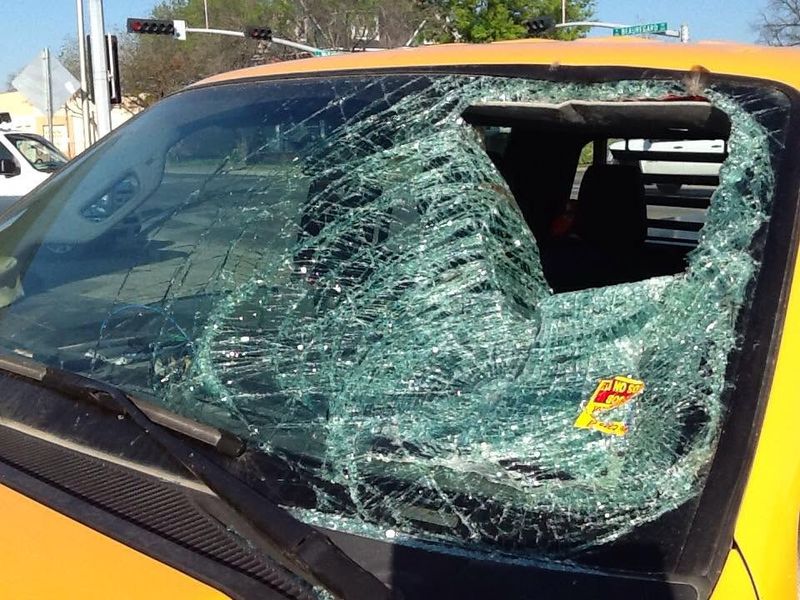 windshield cracks