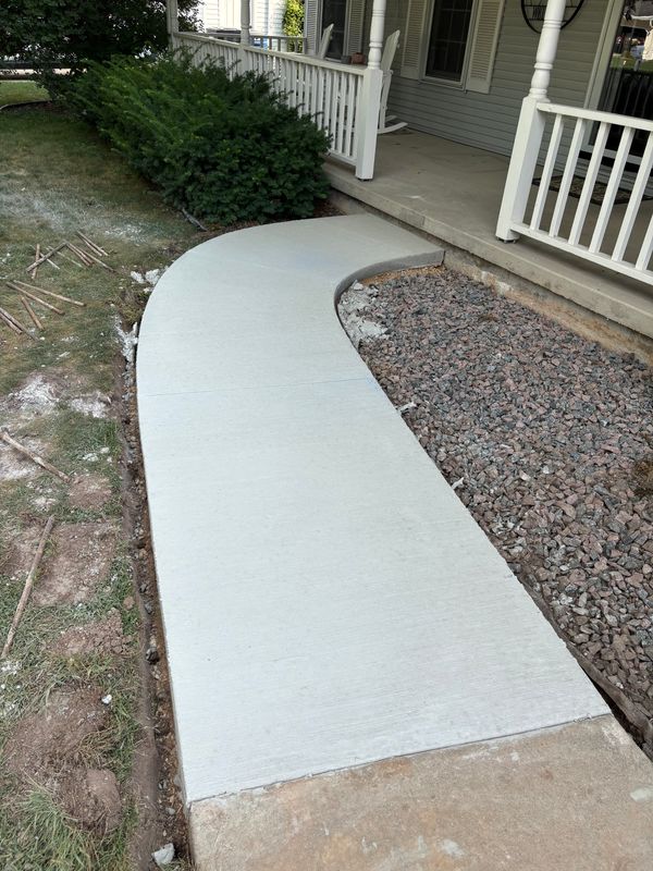 Sidewalk Construction