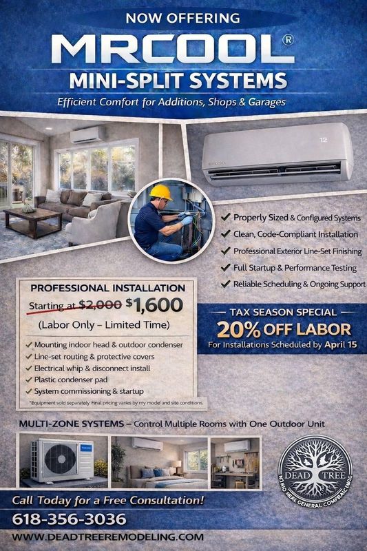 Hvac - Mini split installation