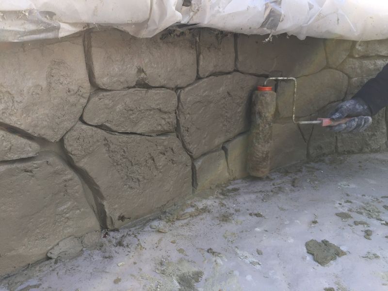Custom Carved Concrete
