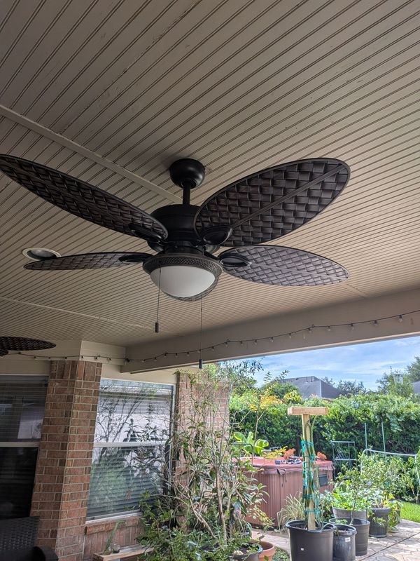 High Ceiling fan installation