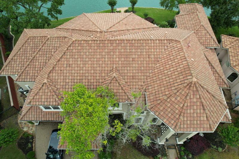 Revitalizing Riverstone: Power Pressure Wash Transforms Tile Roofs in Missouri City, TX