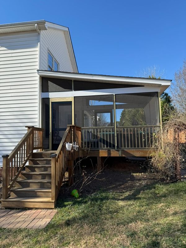 Decks and Porch Roofs