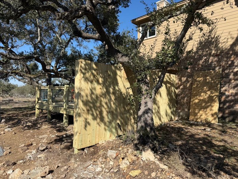 Deck/fence work