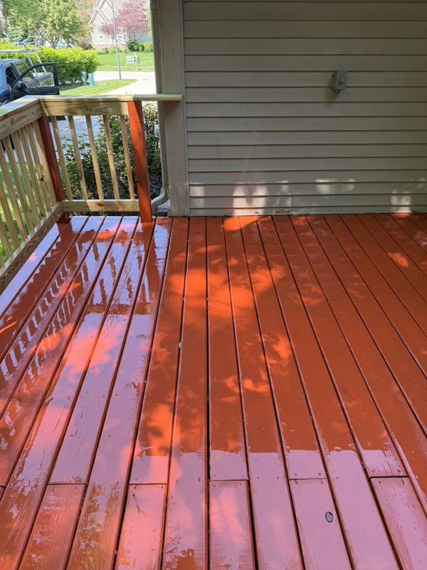 Deck Staining and Sealing
