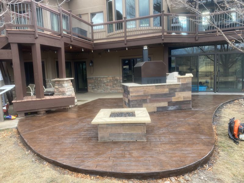 Outdoor Kitchen Construction