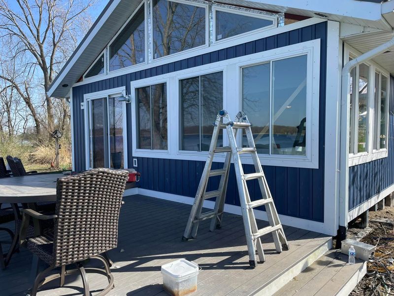 Siding installation