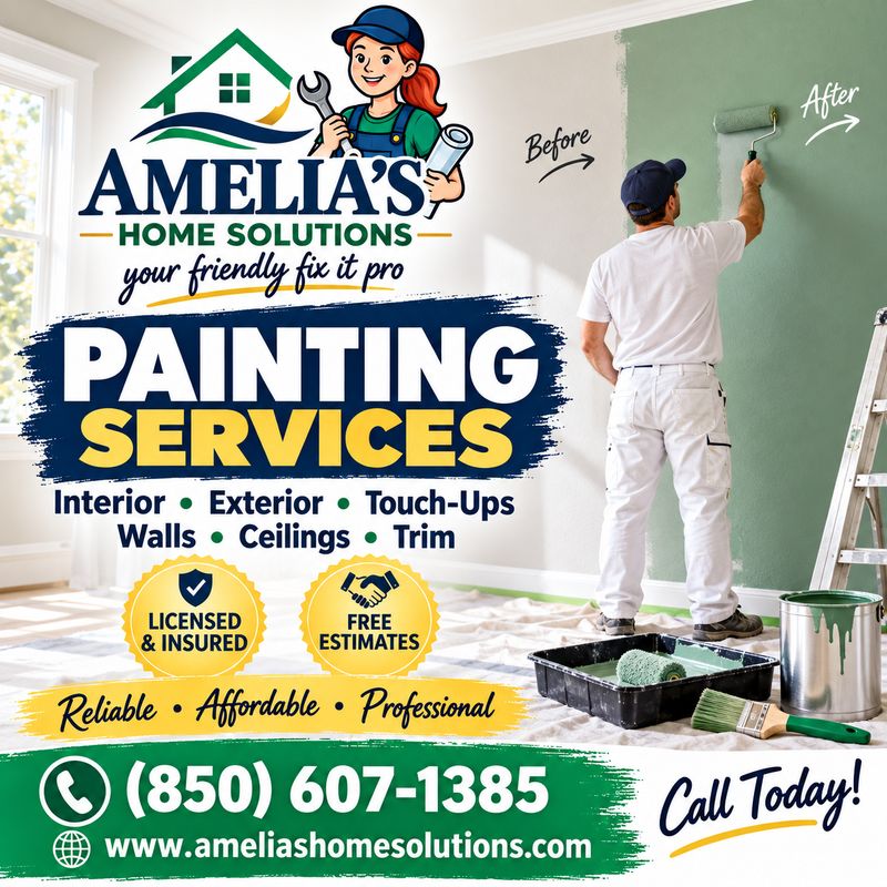 Handyman Services (Hanging Pictures & Painting)