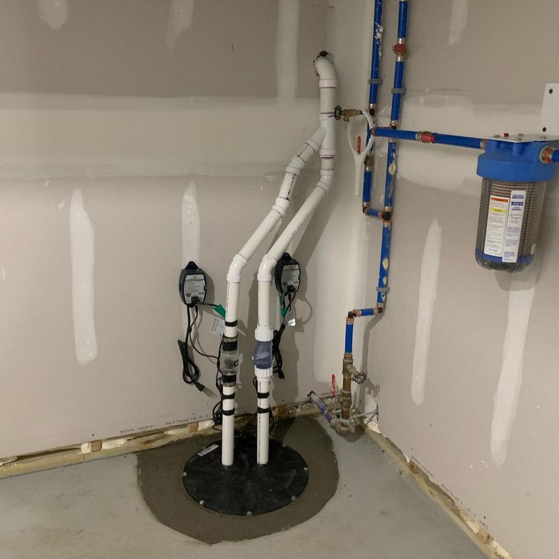 Sump Pump Install