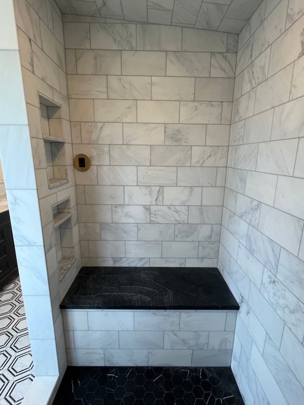 Tile showers and tub surrounds