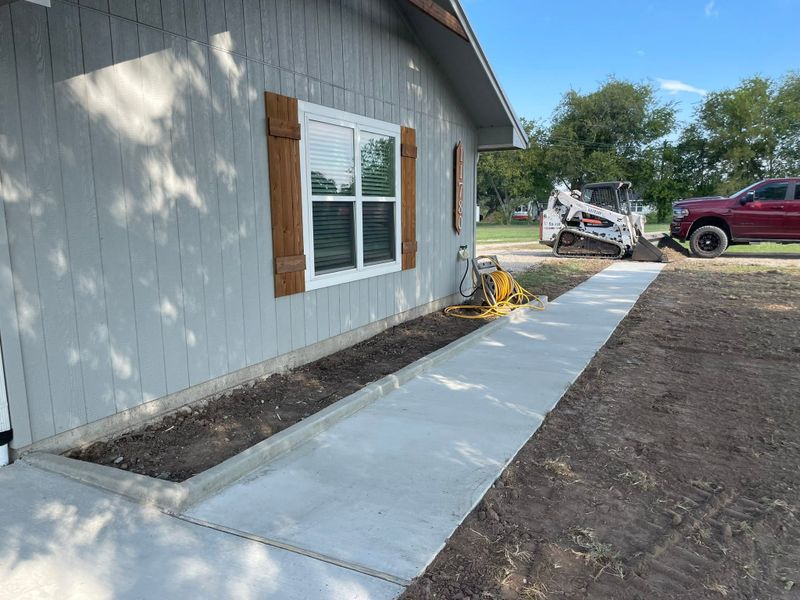 Sidewalk Construction