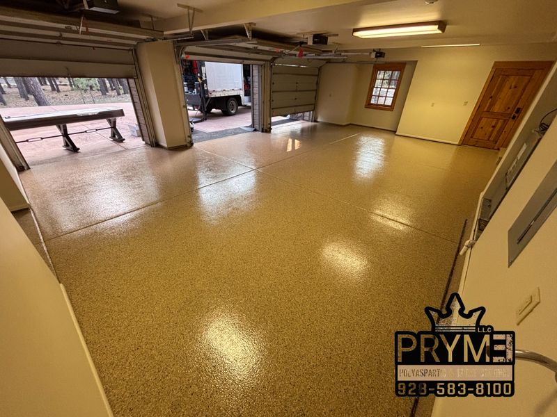 Polyaspartic & Epoxy Garages