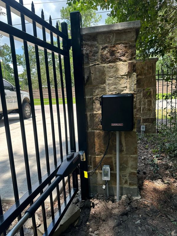 Wrought Iron Fence Installation