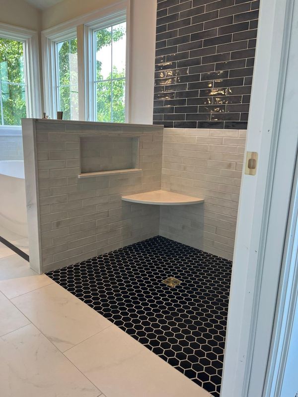 Tile installation