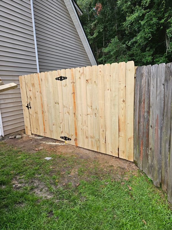 Wood Style Fences