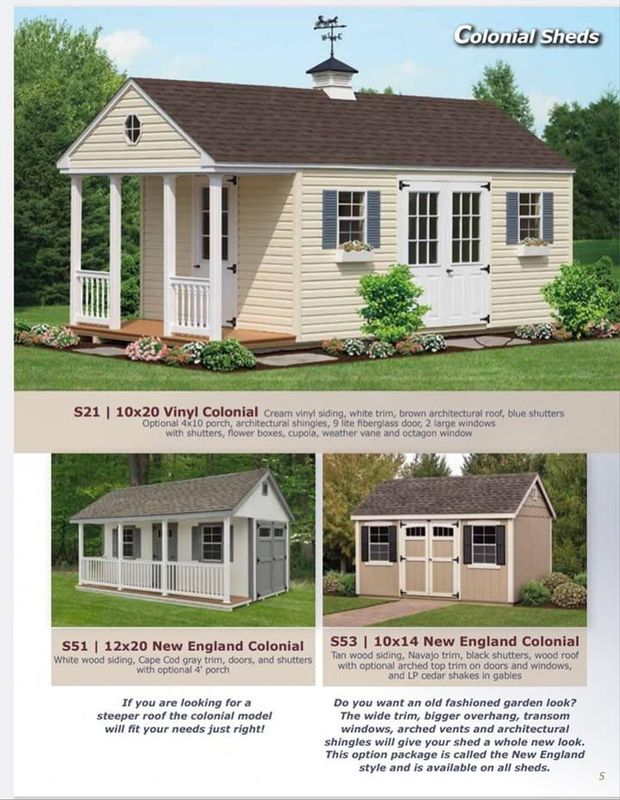 Colonial Sheds